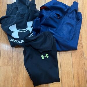 3 under armour hoodies